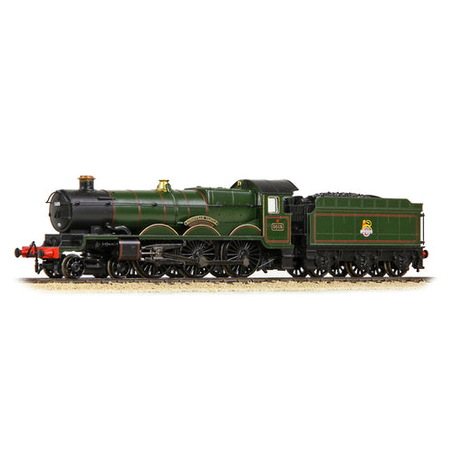 GWR 4073 'Castle' 5015 'Kingswear Castle' BR Lined Green (Early Emblem)