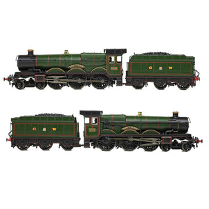 GWR 4073 'Castle' 5055 'Earl of Eldon' GWR Lined Green (GW Crest) - Bachmann -372-034 - Scale N