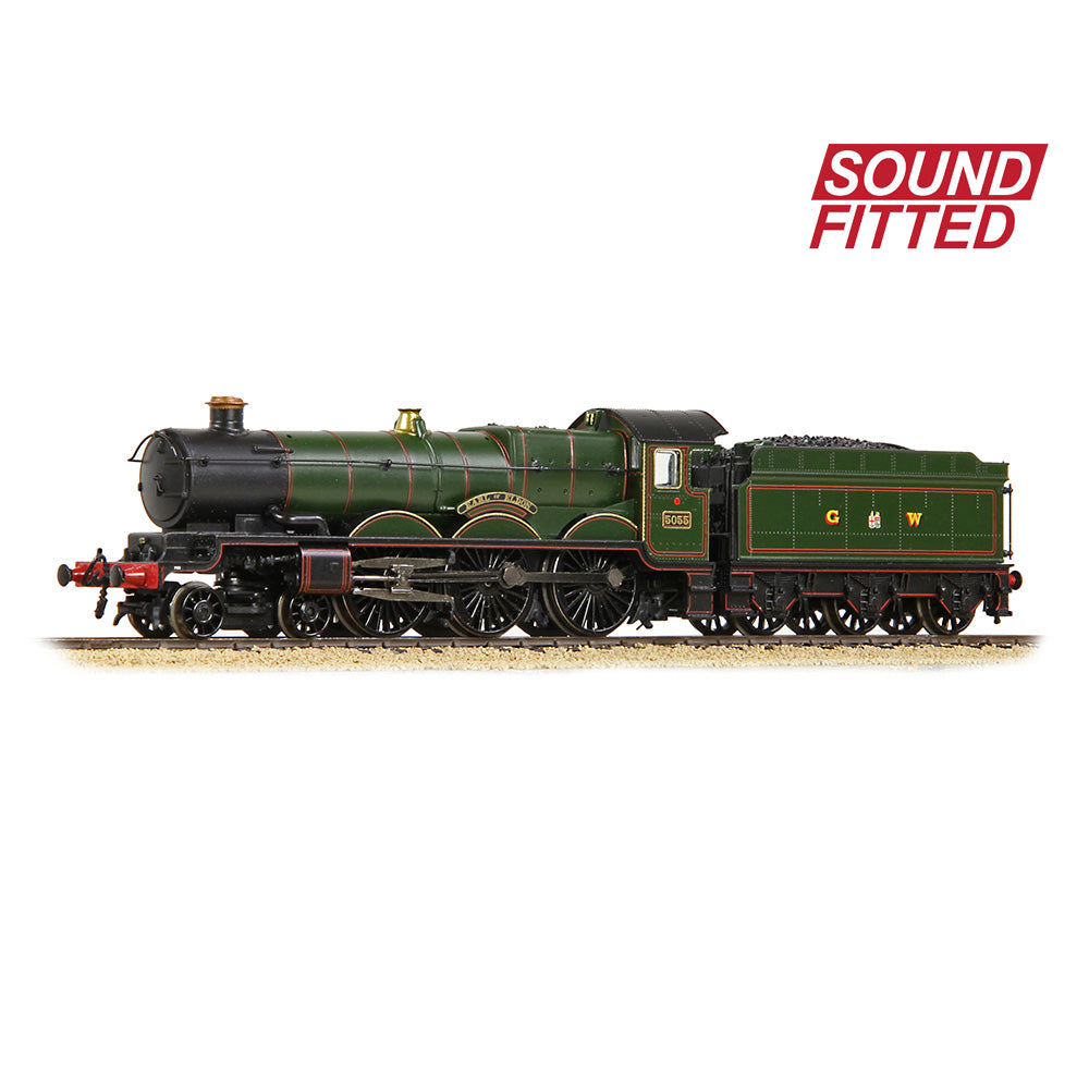 GWR 4073 'Castle' 5055 'Earl of Eldon' GWR Lined Green (GW Crest) SOUND FITTED