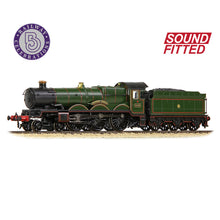 Load image into Gallery viewer, GWR 4073 &#39;Castle&#39; 4082 &#39;Windsor Castle&#39; GWR Lined Green (Shirtbutton) SOUND FITTED
