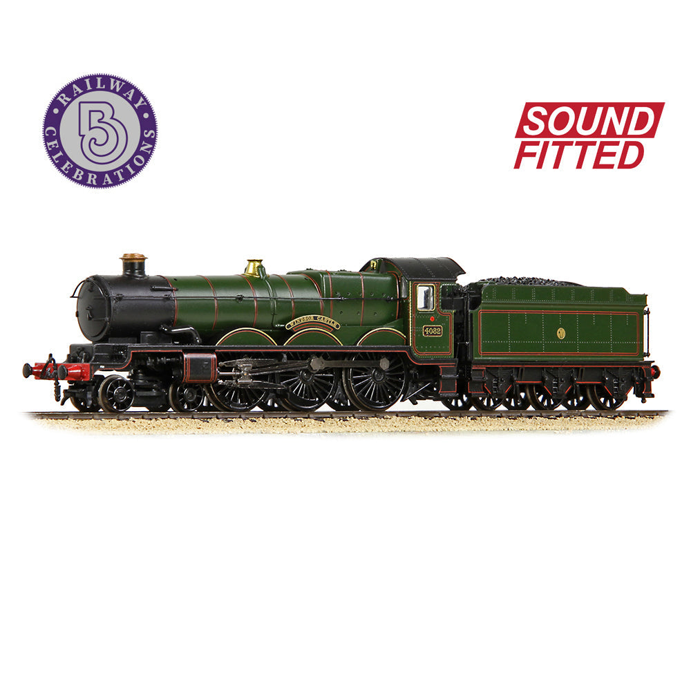 GWR 4073 'Castle' 4082 'Windsor Castle' GWR Lined Green (Shirtbutton) SOUND FITTED