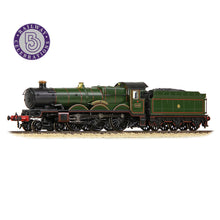 Load image into Gallery viewer, GWR 4073 &#39;Castle&#39; 4082 &#39;Windsor Castle&#39; GWR Lined Green (Shirtbutton)
