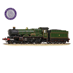 GWR 4073 'Castle' 4082 'Windsor Castle' GWR Lined Green (Shirtbutton)