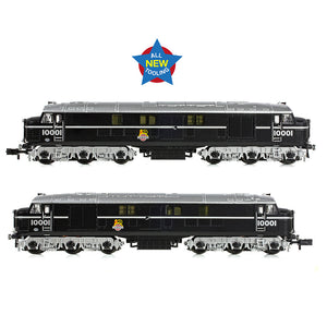 LMS 10001 BR Black (Early Emblem) - Bachmann -372-913 - Scale N