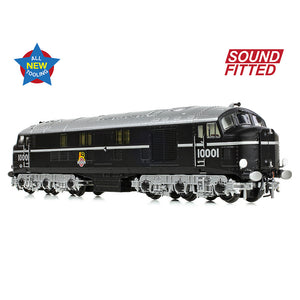LMS 10001 BR Black (Early Emblem) - Bachmann -372-913SF - Scale N