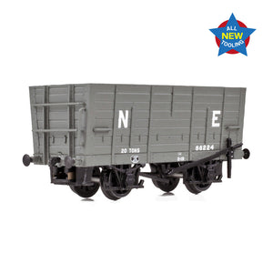 LNER D12 Coal Hopper LNER Grey - Bachmann -373-376 - Scale N
