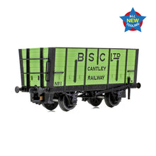 Load image into Gallery viewer, LNER D12 Coal Hopper &#39;BSC Ltd&#39; Green - Bachmann -373-379 - Scale OO

