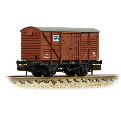 BR 12T Vent. Van Planked Sides BR Bauxite (Early) 'ICI Fertilizer'