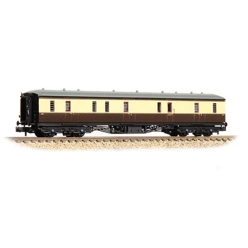 GWR Hawksworth Full Brake GWR Chocolate & Cream