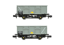 Load image into Gallery viewer, BR 24.5T Mineral Wagon BR Grey (John Summers &amp; Sons Ltd) - Bachmann -378-051 - Scale N
