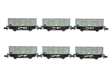 Load image into Gallery viewer, BR 24.5T Mineral 3-Wagon Pack BR Grey - Bachmann -378-055 - Scale N
