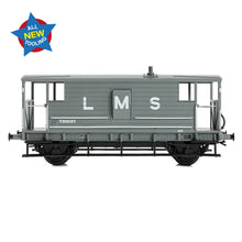 Load image into Gallery viewer, LMS 20T Brake Van LMS Grey - Bachmann -38-975 - Scale OO
