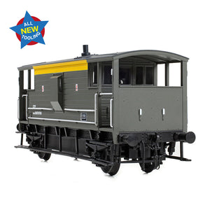 LMS 20T Brake Van BR Engineers Grey & Yellow - Bachmann -38-979 - Scale OO