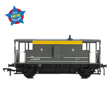 Load image into Gallery viewer, LMS 20T Brake Van BR Engineers Grey &amp; Yellow - Bachmann -38-979 - Scale OO
