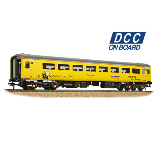BR Mk2F ex-TSO Structure Gauging Train Coach Network Rail Yellow