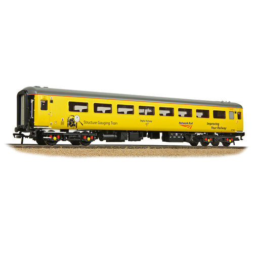 BR Mk2F ex-TSO Structure Gauging Train Coach Network Rail Yellow