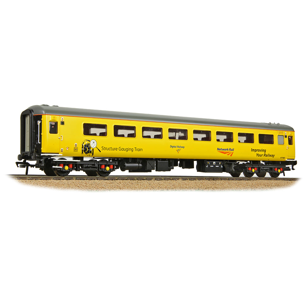 BR Mk2F ex-TSO Structure Gauging Train Coach Network Rail Yellow