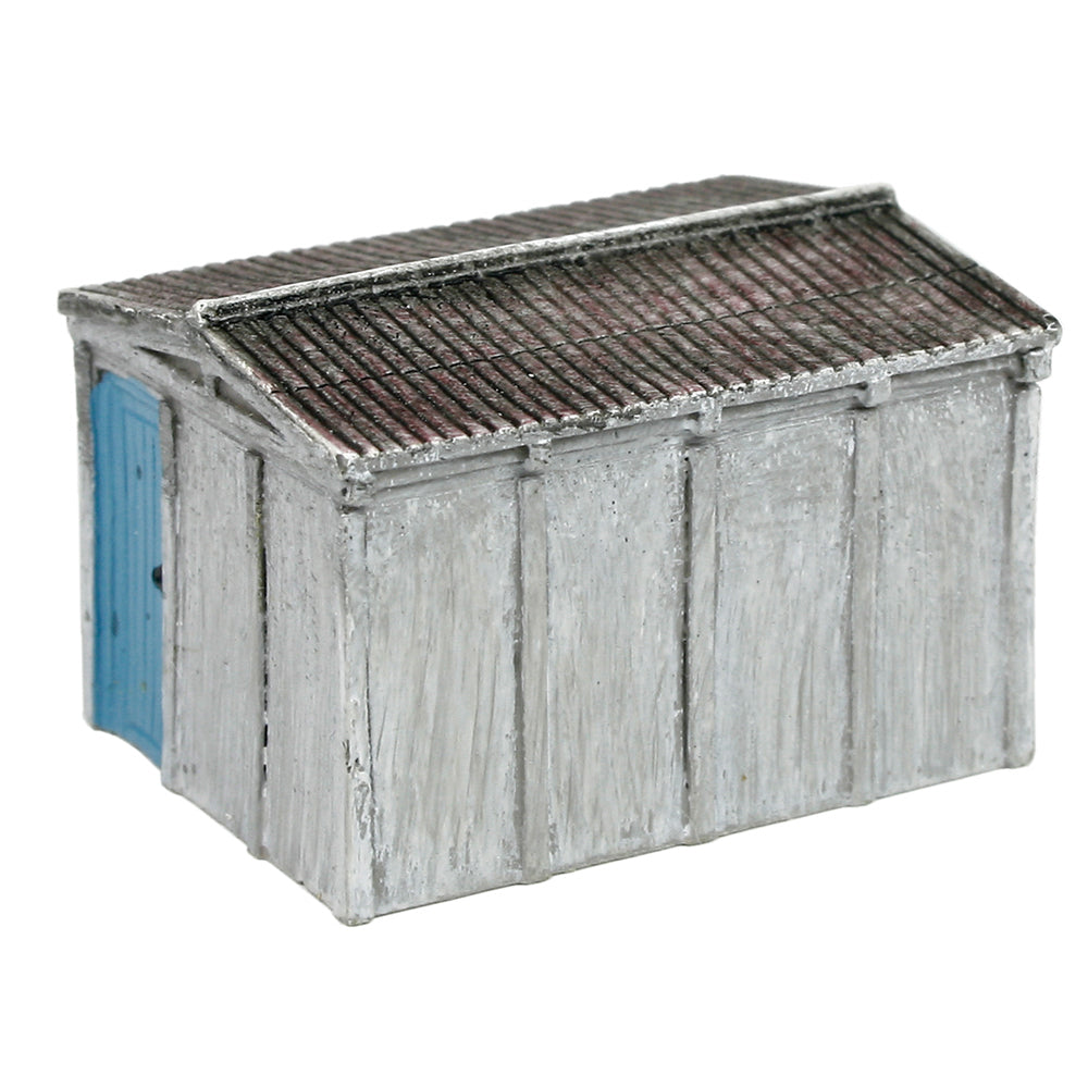 Sectional Lineside Hut - Blue Door