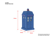 Load image into Gallery viewer, Police Box - Bachmann -42-0502 - Scale 1:148 (N)
