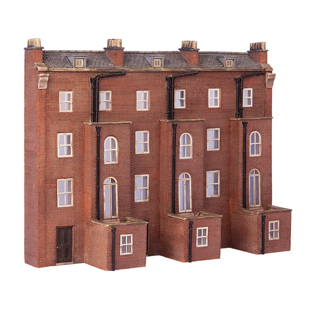 Low Relief Rear of Victorian Tenements