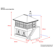 Load image into Gallery viewer, Lucston Signal Box - Bachmann -44-0115 - Scale 1:76 (OO/OO9)
