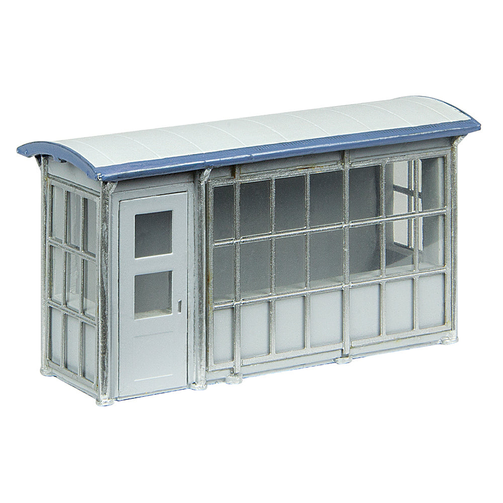 Metal Platform Shelter - Blue