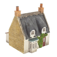 Load image into Gallery viewer, Thatched Cottage - Honey Stone &amp; Red Door
