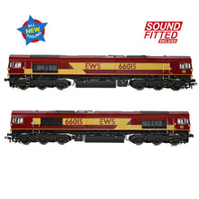 Load image into Gallery viewer, Class 66/0 66015 EWS - Bachmann -50-000SFX - Scale OO
