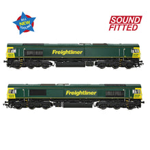 Load image into Gallery viewer, Class 66/5 66515 Freightliner Green - Bachmann -50-001SF - Scale OO
