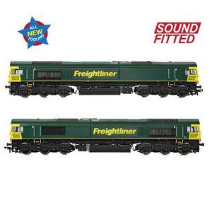 Class 66/5 66515 Freightliner Green - Bachmann -50-001SF - Scale OO