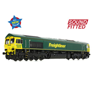 Class 66/5 66515 Freightliner Green - Bachmann -50-001SF - Scale OO
