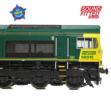 Load image into Gallery viewer, Class 66/5 66515 Freightliner Green - Bachmann -50-001SFX - Scale OO
