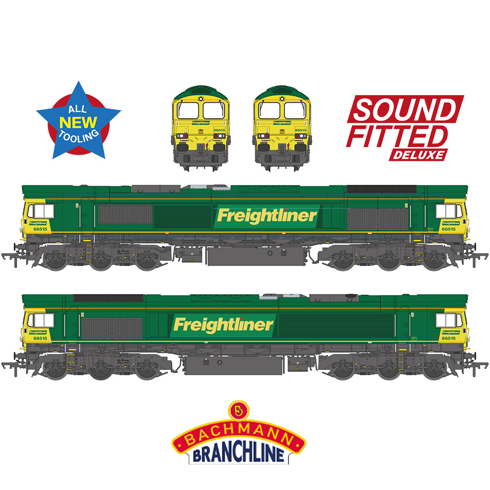 Class 66/5 66515 Freightliner Green