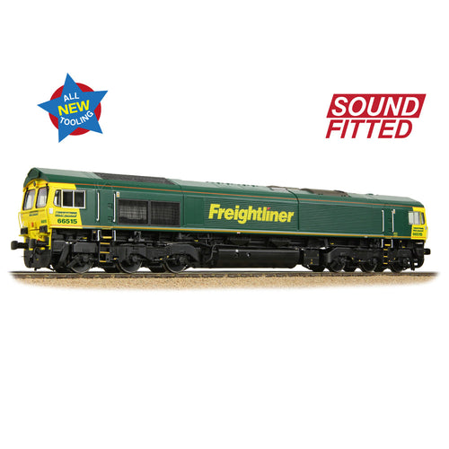 Class 66/5 66515 Freightliner Green