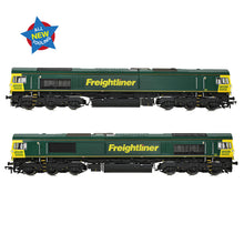 Load image into Gallery viewer, Class 66/6 66606 Freightliner Green - Bachmann -50-002 - Scale OO
