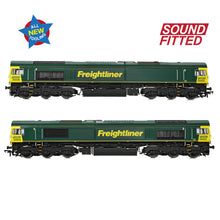 Load image into Gallery viewer, Class 66/6 66606 Freightliner Green - Bachmann -50-002SF - Scale OO
