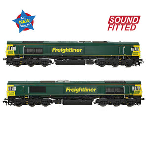 Class 66/6 66606 Freightliner Green - Bachmann -50-002SF - Scale OO