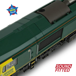 Class 66/6 66606 Freightliner Green - Bachmann -50-002SF - Scale OO