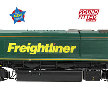 Load image into Gallery viewer, Class 66/6 66606 Freightliner Green - Bachmann -50-002SFX - Scale OO
