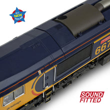 Load image into Gallery viewer, Class 66/7 66761 &#39;Wensleydale Railway Association&#39; GBRf Europorte - Bachmann -50-003SF - Scale OO
