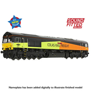 Class 66/8 66847 'Terry Baker' Colas Rail Freight - Bachmann -50-004SFX - Scale OO