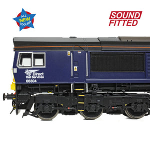 Class 66/3 66304 DRS Compass (Small Logo) - Bachmann -50-009SF - Scale OO