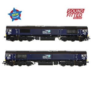 Class 66/3 66304 DRS Compass (Small Logo) - Bachmann -50-009SFX - Scale OO