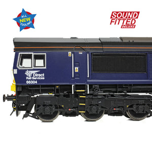 Class 66/3 66304 DRS Compass (Small Logo) - Bachmann -50-009SFX - Scale OO