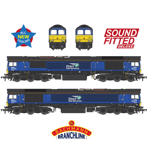 Class 66/3 66304 DRS Compass (Small Logo)