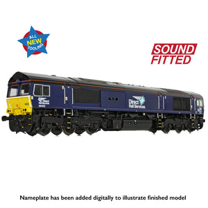 Class 66/4 66422 'Max Joule 1958-1999' DRS Compass (Small Logo) - Bachmann -50-010SF - Scale OO