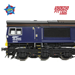 Class 66/4 66422 'Max Joule 1958-1999' DRS Compass (Small Logo) - Bachmann -50-010SFX - Scale OO