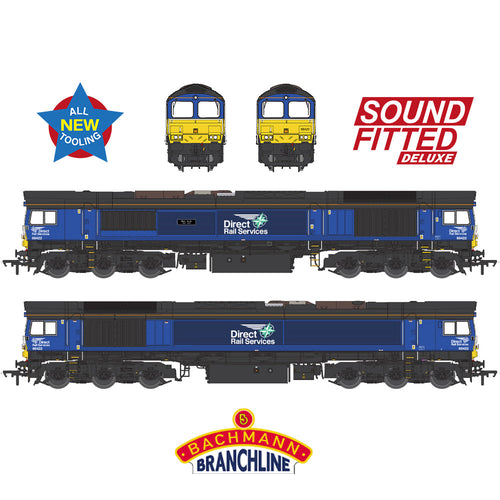 Class 66/4 66422 'Max Joule 1958-1999' DRS Compass (Small Logo)