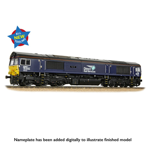 Class 66/4 66422 'Max Joule 1958-1999' DRS Compass (Small Logo)