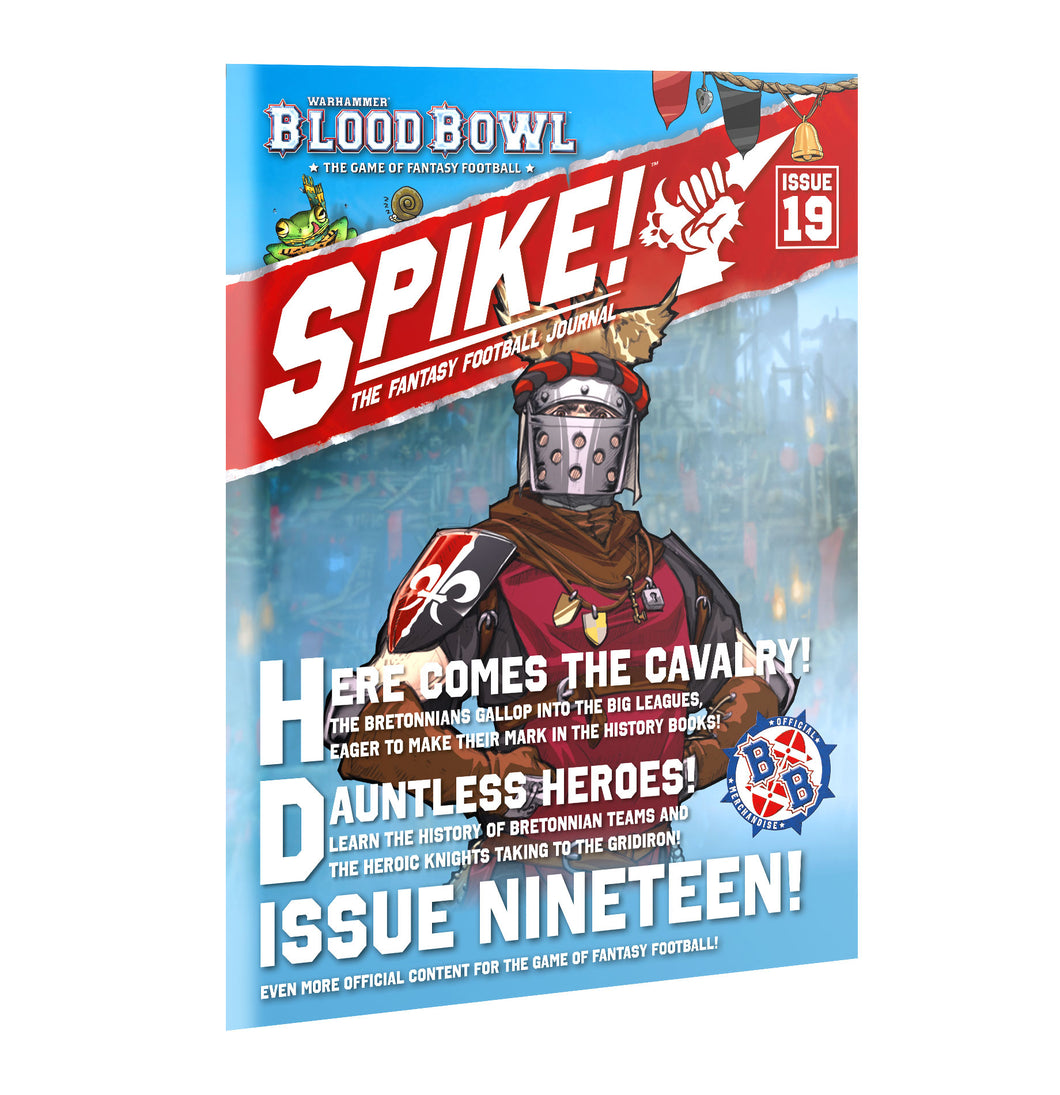 BLOOD BOWL: SPIKE! JOURNAL 19 - gw-202-54 - Blood Bowl - Bretonnia